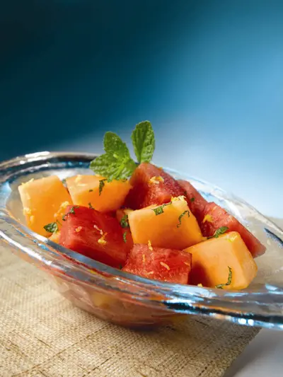 Zesty Dulcinea Melon Salad