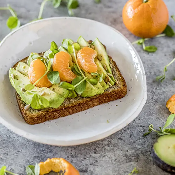 Avocado Citrus Toast