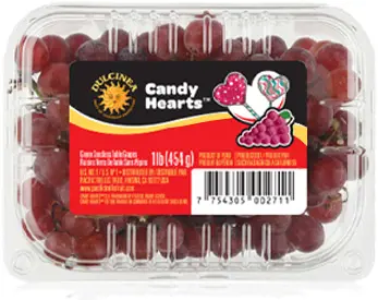 Specialty Grapes Candy Hearts