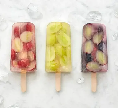 Frozen Grape Lemonade Pops