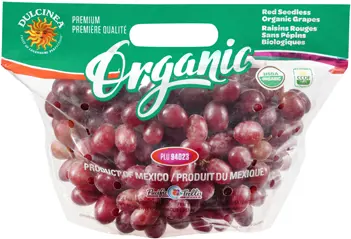 Organic Red Grapes